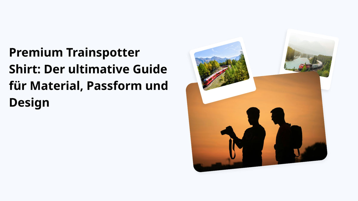 Premium Trainspotter Shirt: Der ultimative Guide für Material, Passform und Design