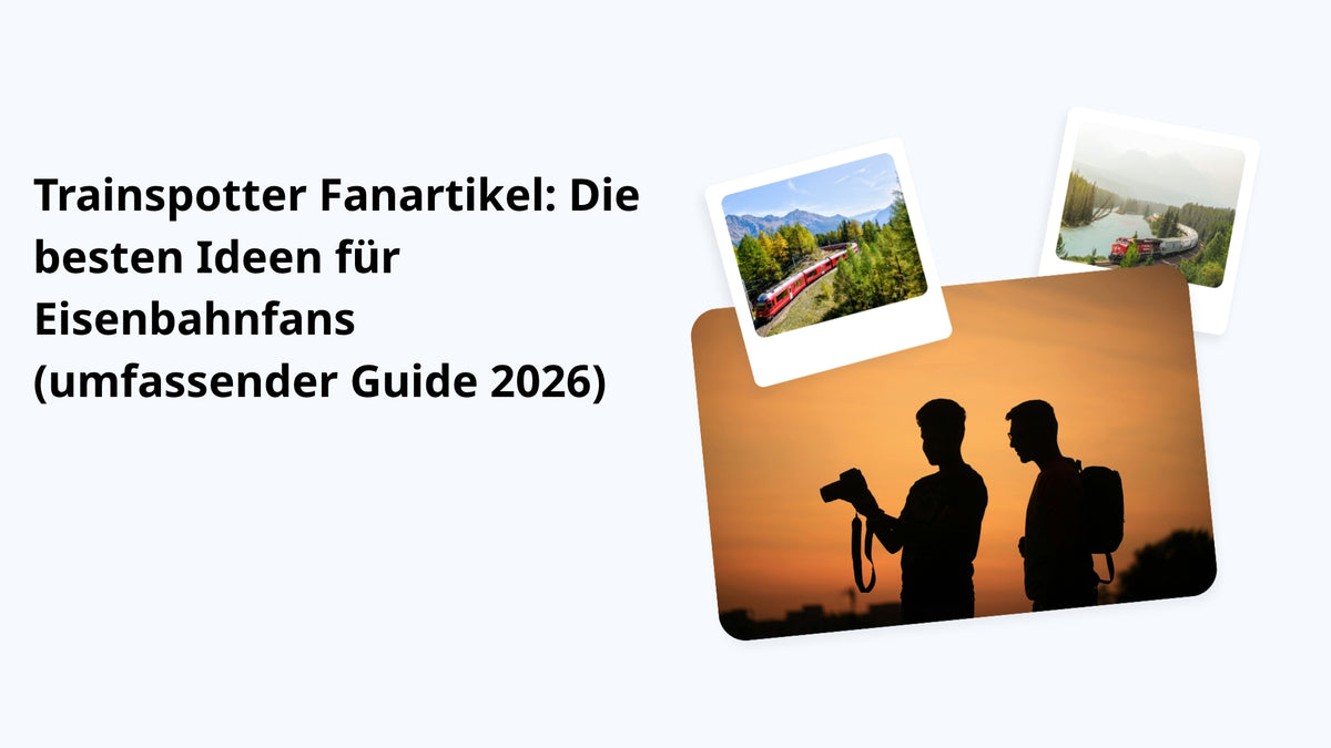 Trainspotter Fanartikel: Die besten Ideen für Eisenbahnfans (umfassender Guide 2026)