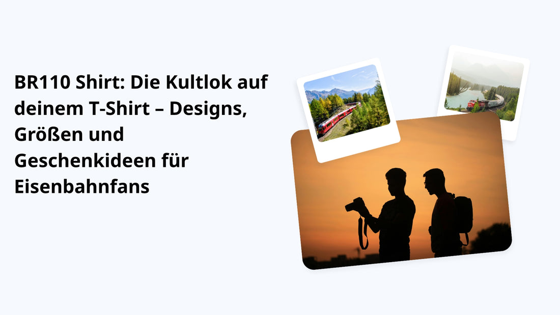 BR110 Shirt: Die Kultlok auf deinem T‑Shirt – Designs, Größen und Geschenkideen für Eisenbahnfans