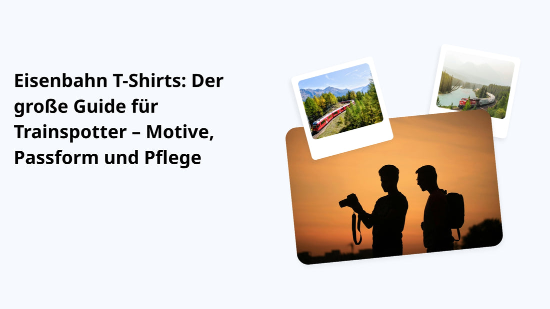 Eisenbahn T-Shirts: Der große Guide für Trainspotter – Motive, Passform und Pflege