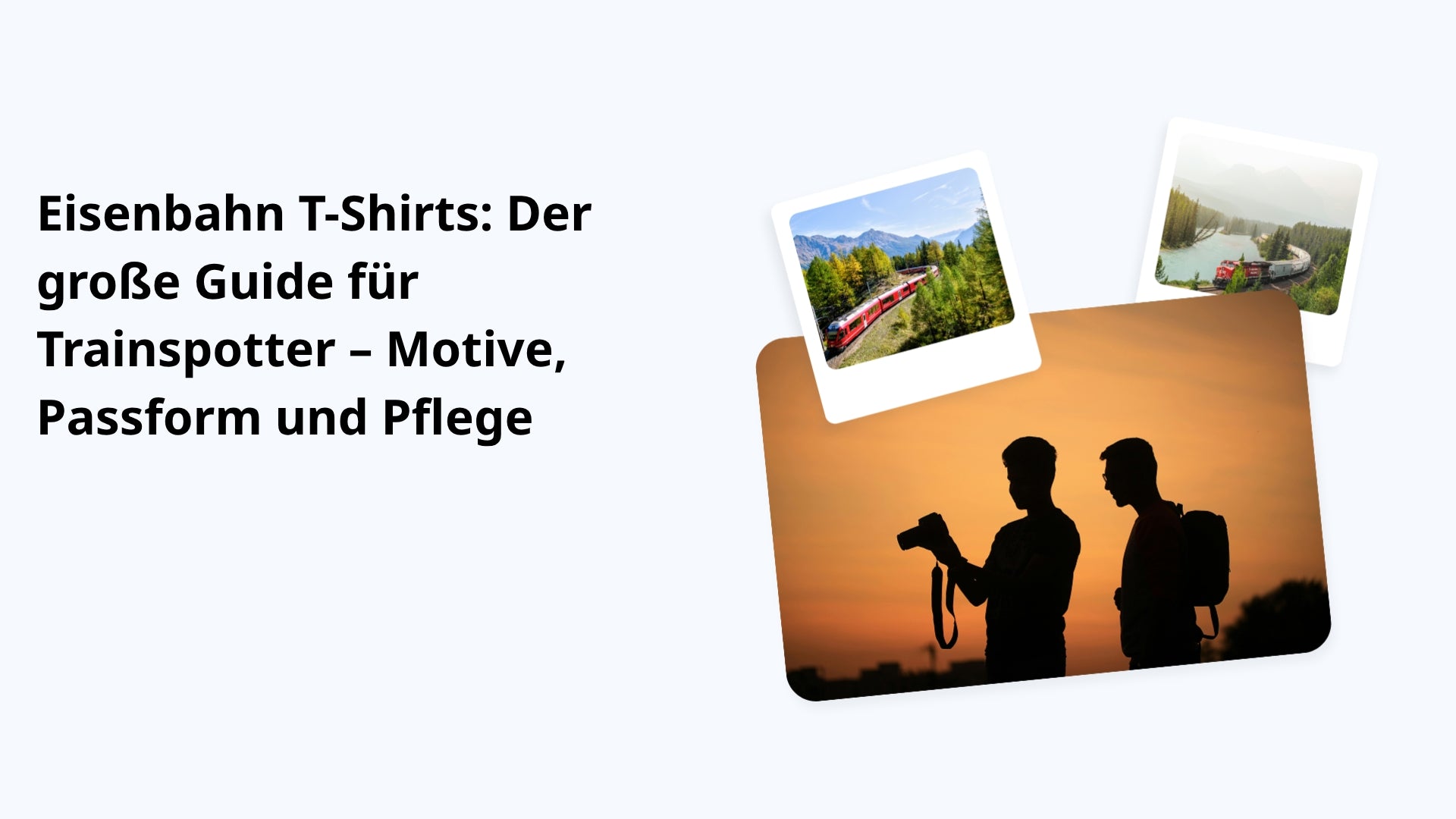 Eisenbahn T-Shirts: Der große Guide für Trainspotter – Motive, Passform und Pflege