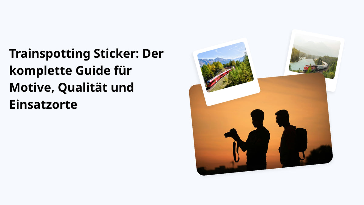 Trainspotting Sticker: Der komplette Guide für Motive, Qualität und Einsatzorte
