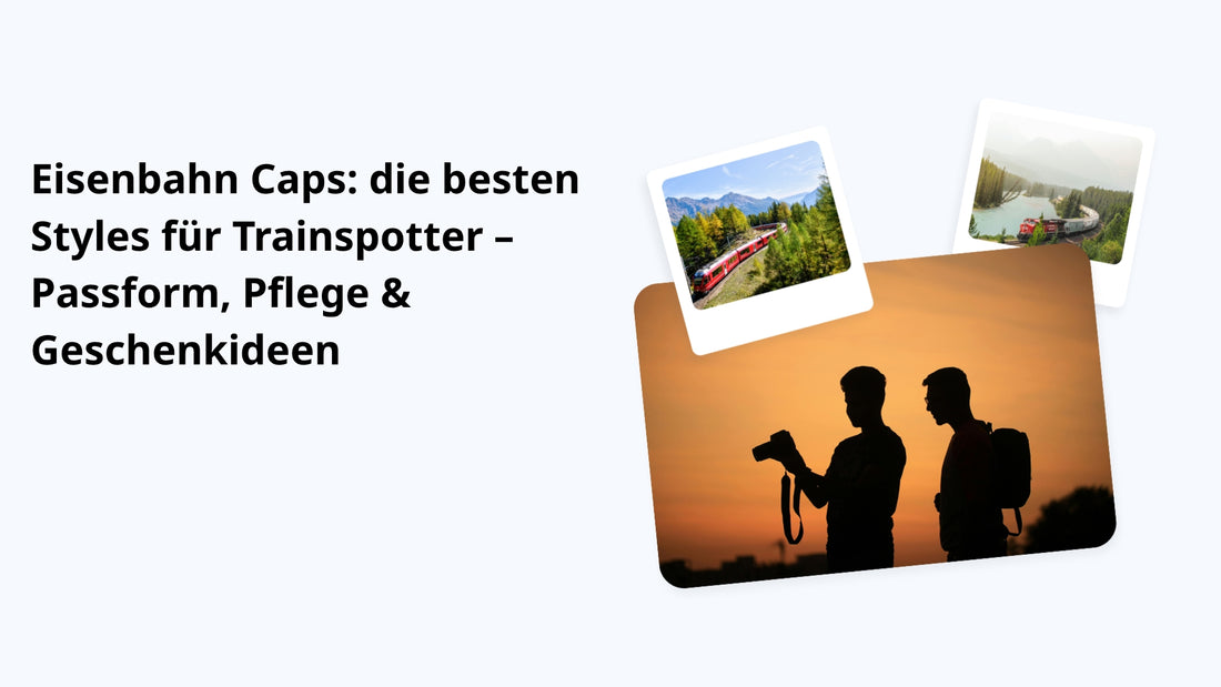 Eisenbahn Caps: die besten Styles für Trainspotter – Passform, Pflege & Geschenkideen