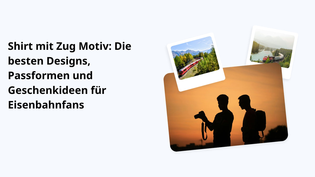 Shirt mit Zug Motiv: Die besten Designs, Passformen und Geschenkideen für Eisenbahnfans