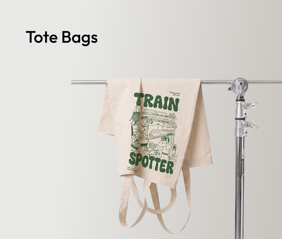 Trainspotter Tote Bags