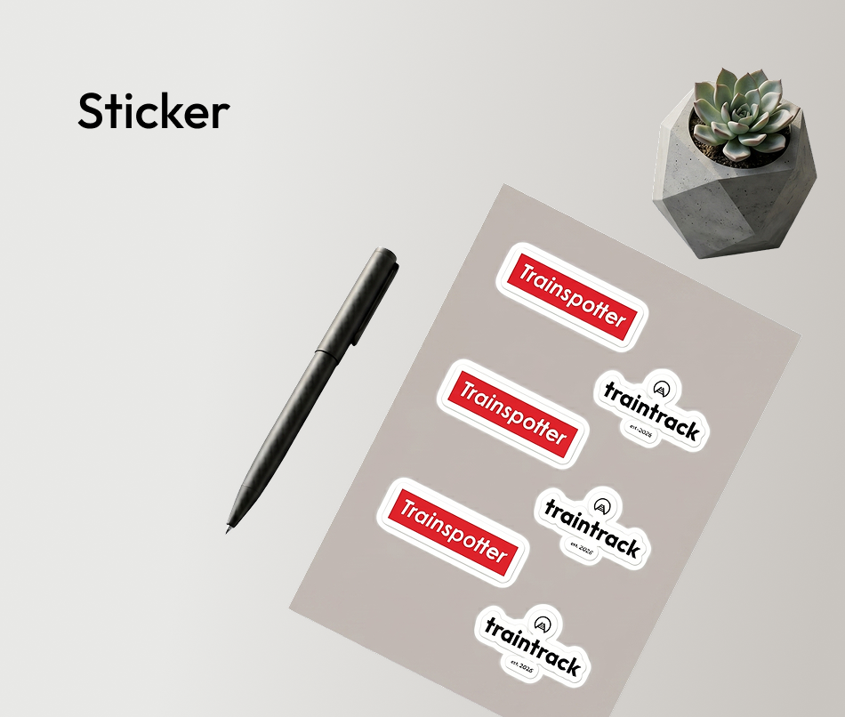 Trainspotter Sticker