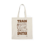 Trainspotter Streetwear - Natural Tote Bag [Braun]