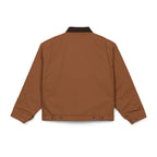 Trainspotter Badge - Unisex Arbeitsjacke (Bestickt) [Braun]