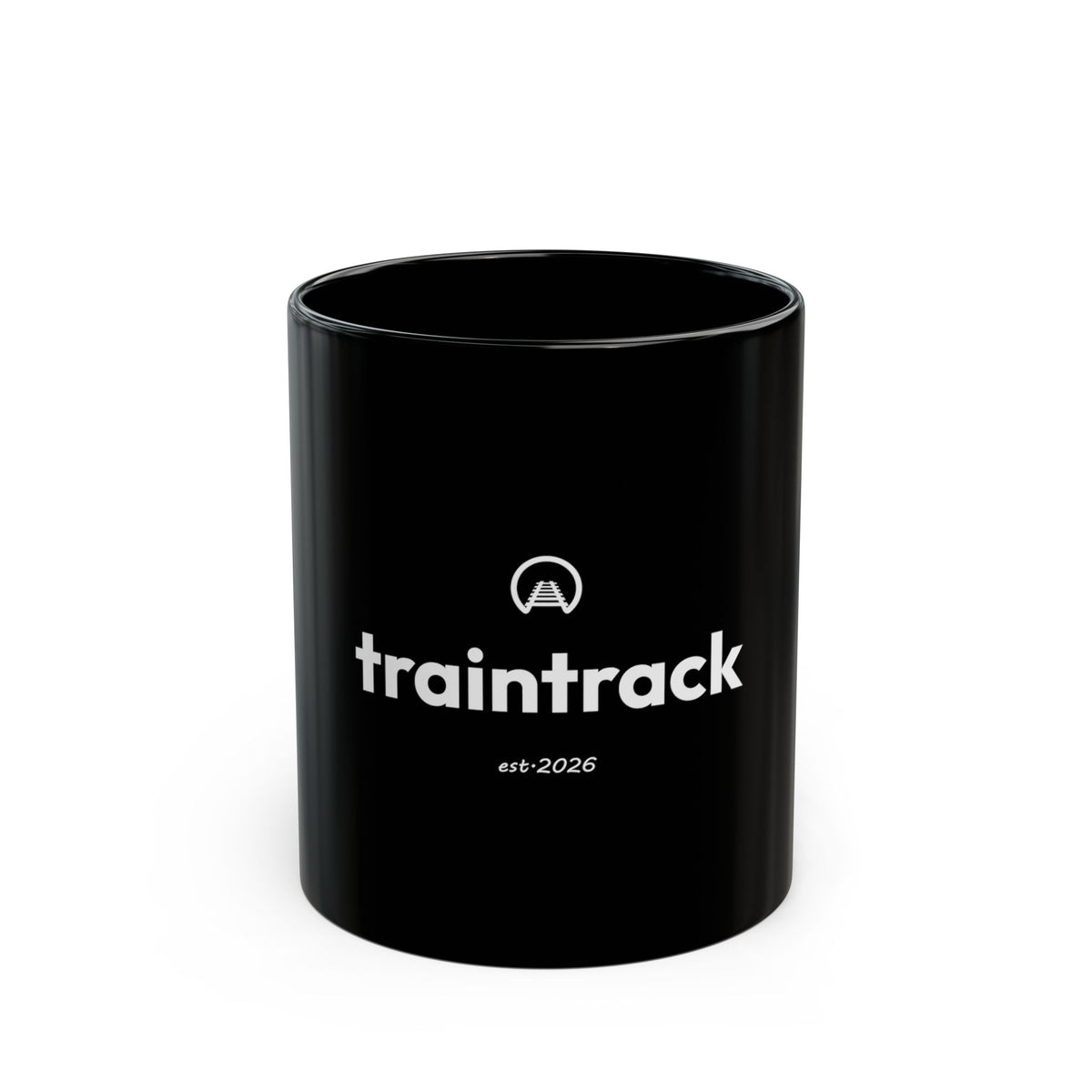Traintrack Merch - Tasse [Schwarz]