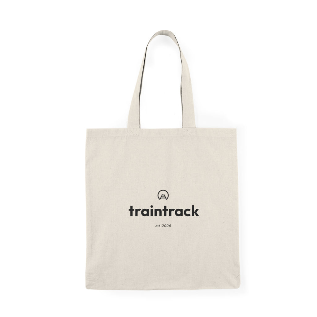 Traintrack Merch - Natural Tote Bag