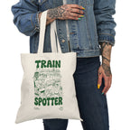 Trainspotter Streetwear - Natural Tote Bag [Grün]