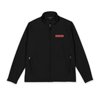Trainspotter Badge - Soft Shell Jacke (Bestickt) [Schwarz]