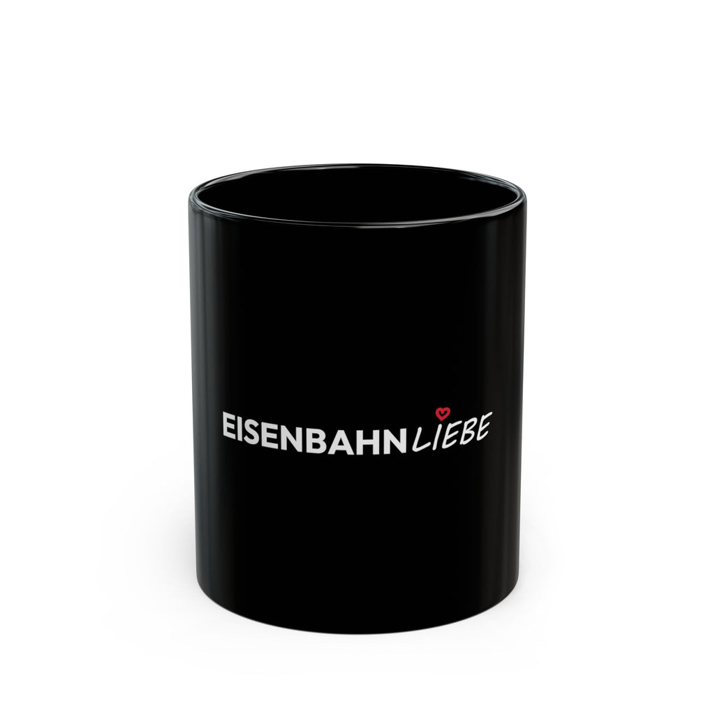 EisenbahnLiebe - Tasse [Schwarz]