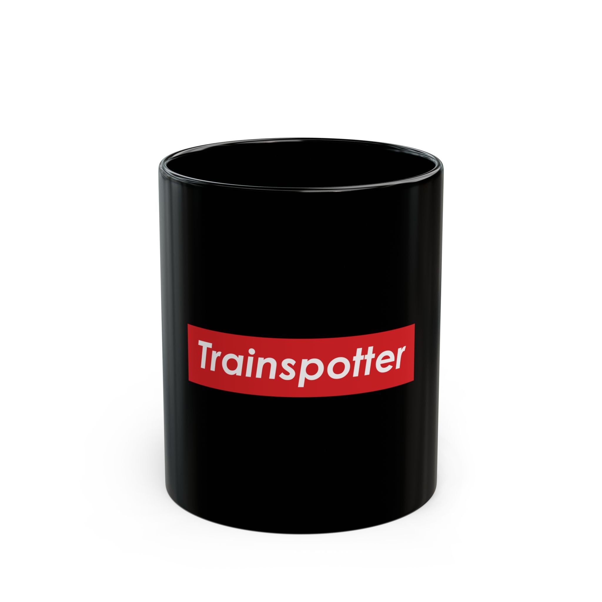 Trainspotter Badge - Tasse [Schwarz]