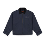 Traintrack Merch - Unisex Arbeitsjacke (Bestickt) [Navy]