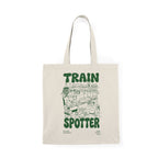Trainspotter Streetwear - Natural Tote Bag [Grün]