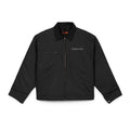 EisenbahnLiebe - Unisex Arbeitsjacke (Bestickt) [Schwarz]