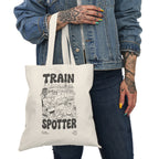 Trainspotter Streetwear - Natural Tote Bag [Grau]