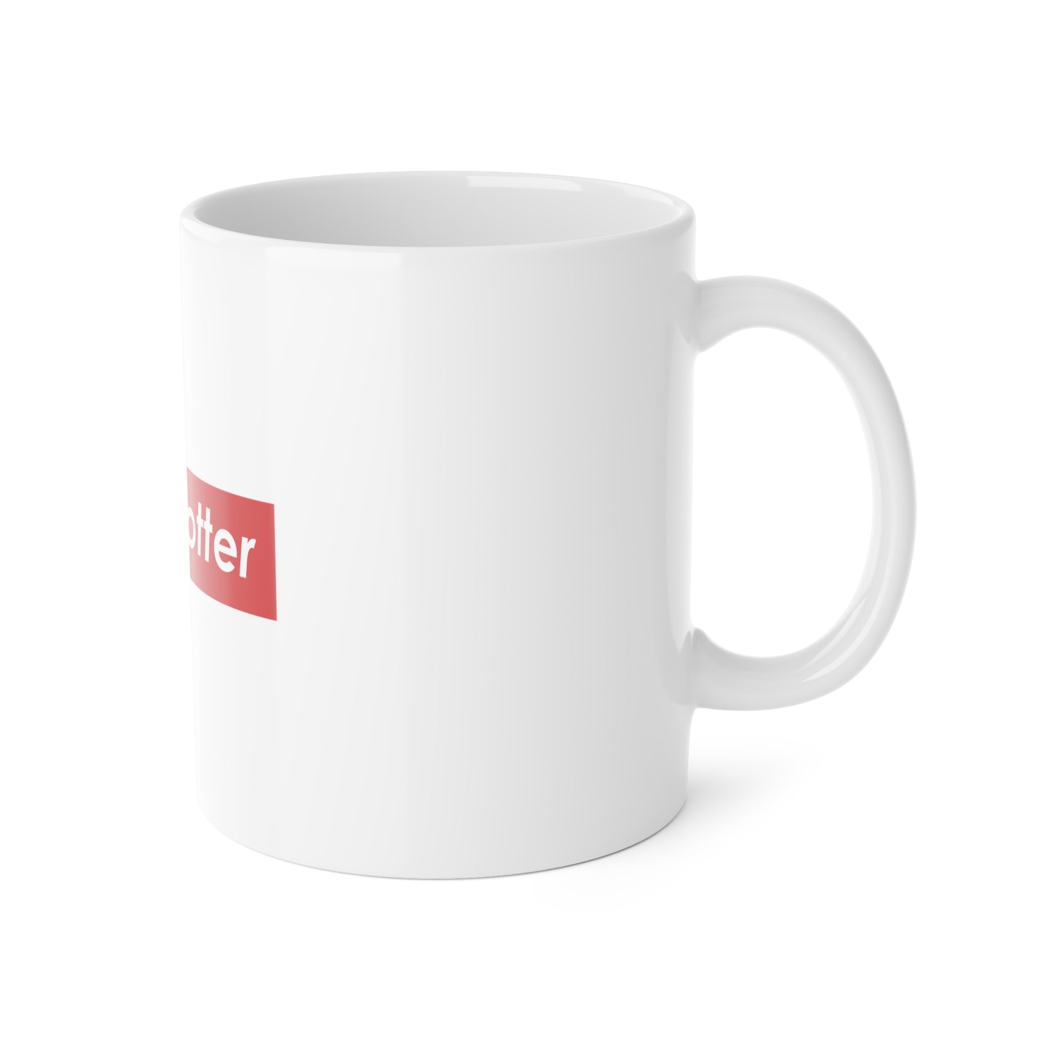 Trainspotter Badge - Tasse [Weiß]