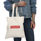 Trainspotter Badge - Natural Tote Bag