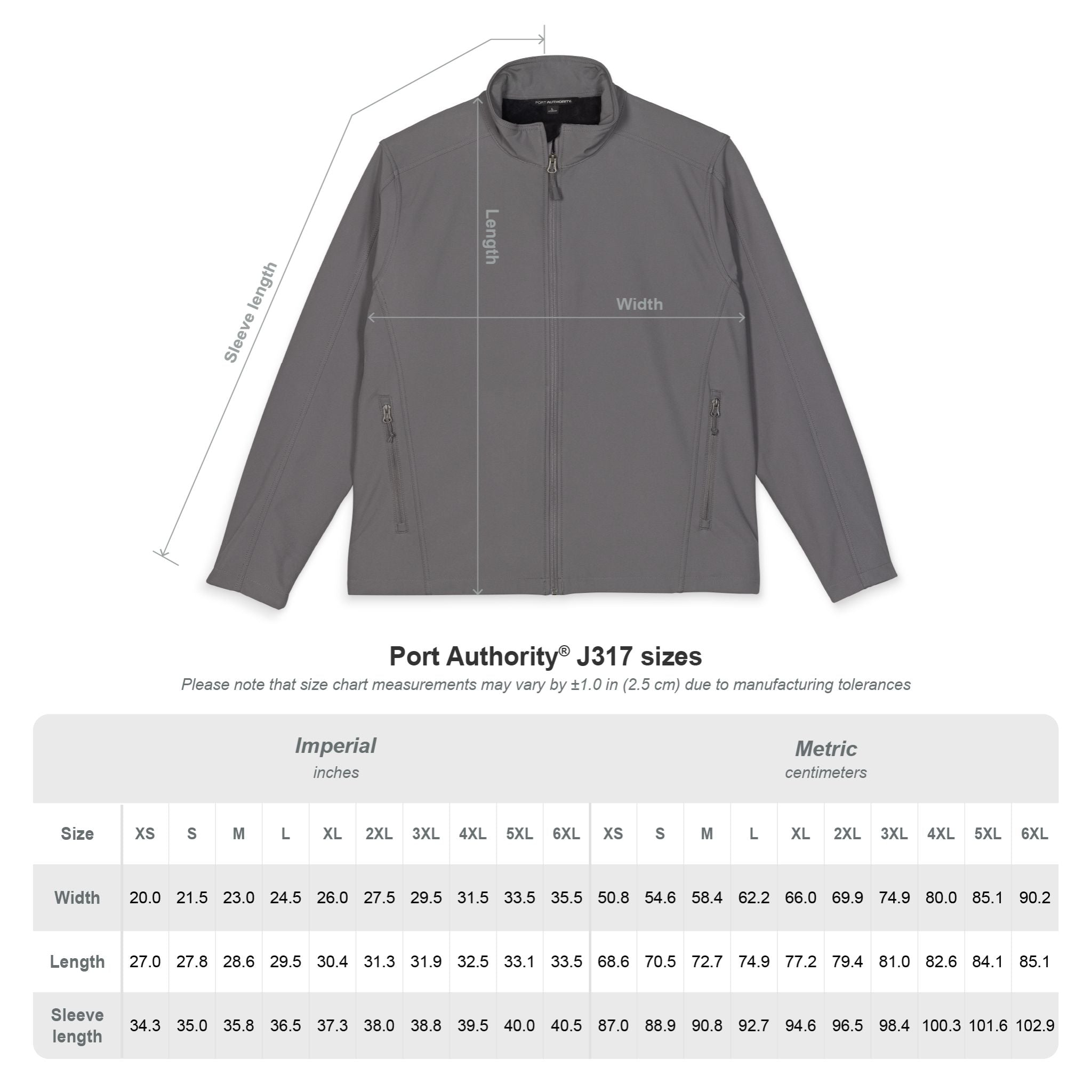 BR193Liebe - Soft Shell Jacke (Bestickt) [Schwarz]