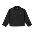 Traintrack Merch - Unisex Arbeitsjacke (Bestickt) [Schwarz]