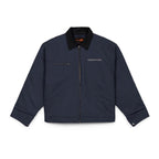 EisenbahnLiebe - Unisex Arbeitsjacke (Bestickt) [Navy]