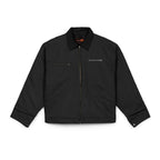 TrainspottingLiebe - Unisex Arbeitsjacke (Bestickt) [Schwarz]
