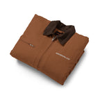 EisenbahnLiebe - Unisex Arbeitsjacke (Bestickt) [Braun]