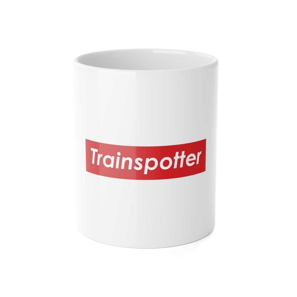 Trainspotter Badge - Tasse [Weiß]
