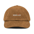 BR189Liebe - Premium Cord Kappe (Bestickt) [Braun]