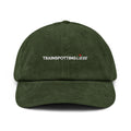 TrainspottingLiebe - Premium Cord Kappe (Bestickt) [Olive]