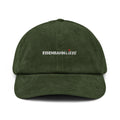 EisenbahnLiebe - Premium Cord Kappe (Bestickt) [Olive]