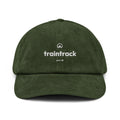 Traintrack Merch - Premium Cord Kappe (Bestickt) [Olive]