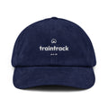 Traintrack Merch - Premium Cord Kappe (Bestickt) [Navy]