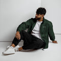 BR143Liebe - Unisex Windbreaker (Bestickt) [Olive]