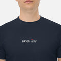 BR101Liebe - Unisex T-Shirt (Bestickt) [Navy]