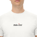 ZugLiebe - Unisex T-Shirt (Bestickt) [Weiß]