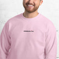 EisenbahnLiebe - Unisex Pullover (Bestickt) [Rosa]