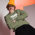 Trainspotter Streetwear - Unisex Pullover (Bedruckt) [Olive/Weiß]