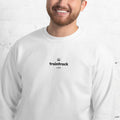 Traintrack Merch - Unisex Pullover (Bestickt) [Weiß]
