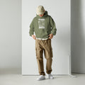 Trainspotter Streetwear - Unisex Hoodie (Bedruckt) [Olive/Weiß]