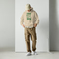 Trainspotter Streetwear - Unisex Hoodie (Bedruckt) [Beige/Grün]