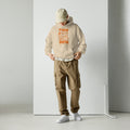 Trainspotter Streetwear - Unisex Hoodie (Bedruckt) [Beige/Orange]