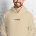 Trainspotter Badge - Unisex Hoodie (Bestickt) [Beige]