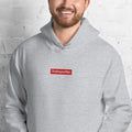 Trainspotter Badge - Unisex Hoodie (Bestickt) [Grau]